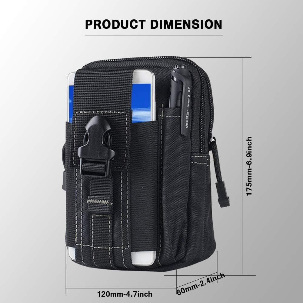 Tactical Molle Belt Pouch Mili - Hiking 评论和价格