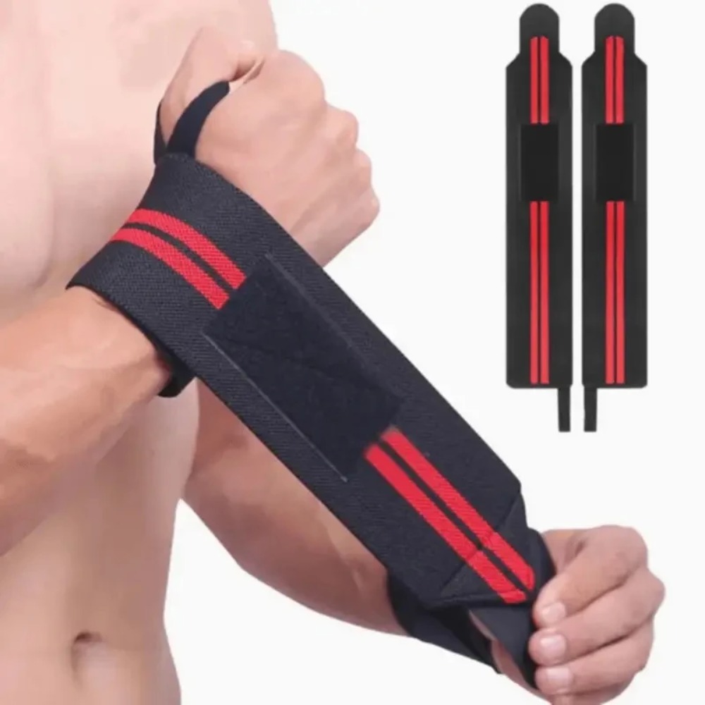 2 pcs Elastic Wrist Wraps, Wri - Wrist Wraps Weightlifting Support 评论和价格