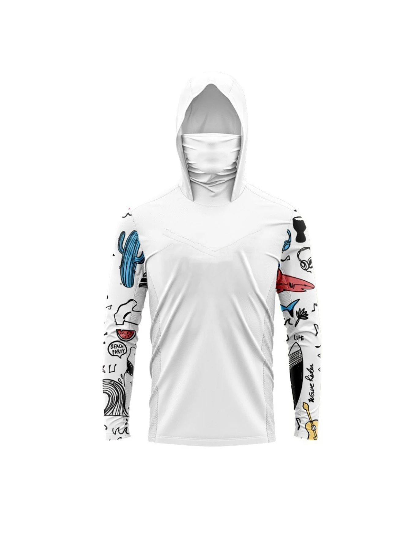 Men's Fishing Hooded Long Slee - Hiking 评论和价格