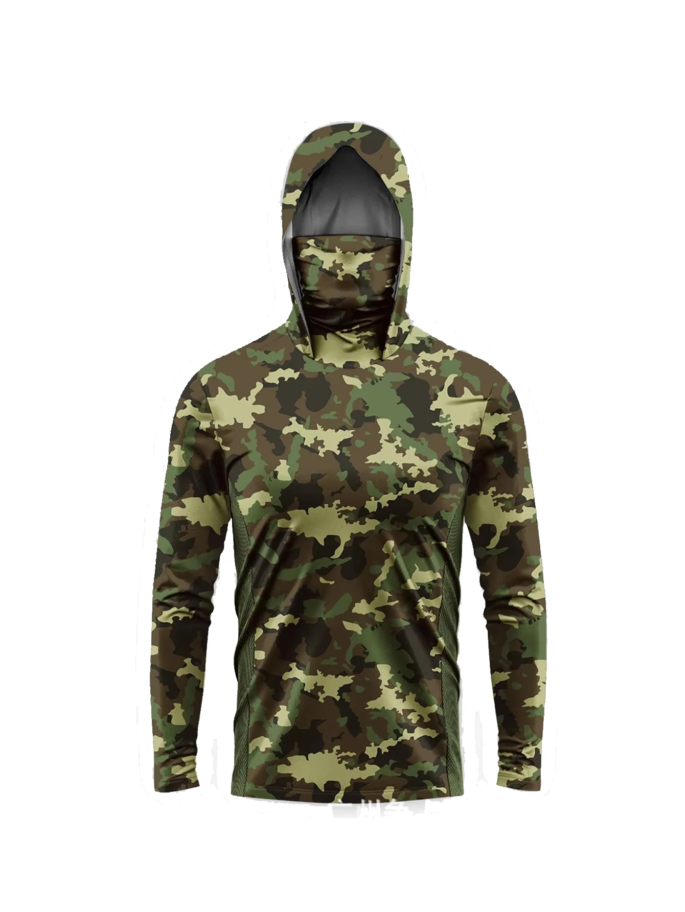 Men's Fishing Hooded Long Slee - Hiking 评论和价格