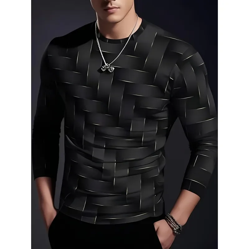 3D Printed Casual Long Sleeve  - Hiking 评论和价格