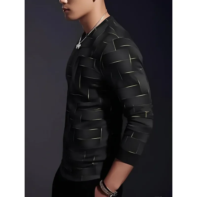3D Printed Casual Long Sleeve  - Hiking 评论和价格